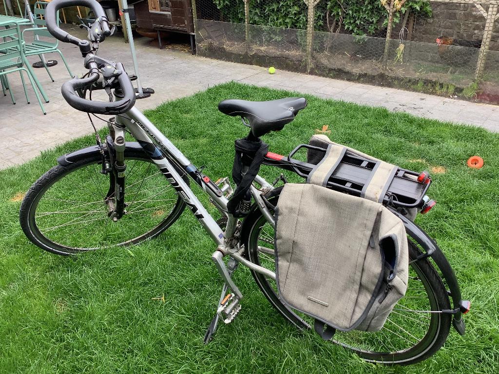 Fiets, Fietsen en Brommers, 50 tot 53 cm, Ophalen, Gebruikt, Schijfrem