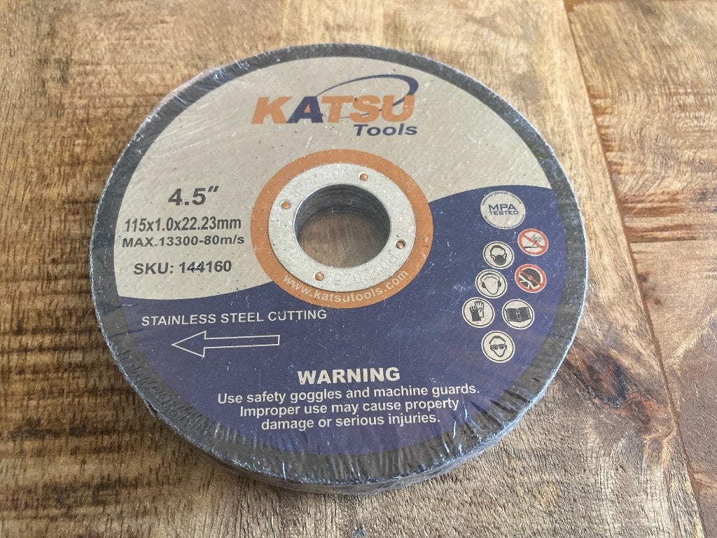Doorslijpschijven (10 stuks) - Katsu Tools, Doe-het-zelf en Bouw, Gereedschap | Zaagmachines, Ophalen of Verzenden, Nieuw, Overige typen