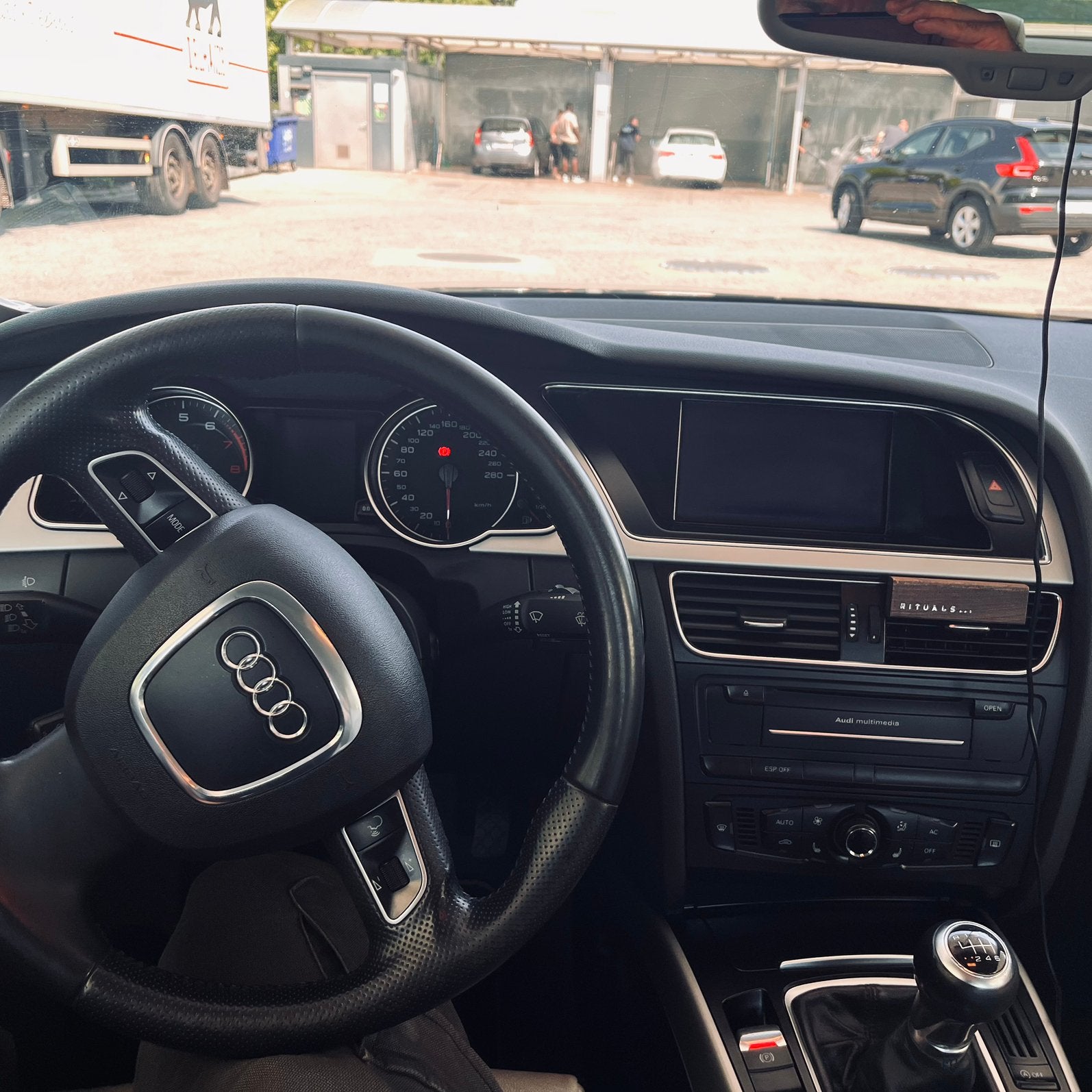 Audi a5 2009, Autos, Audi, Cuir, Beige, Boîte manuelle, Particulier