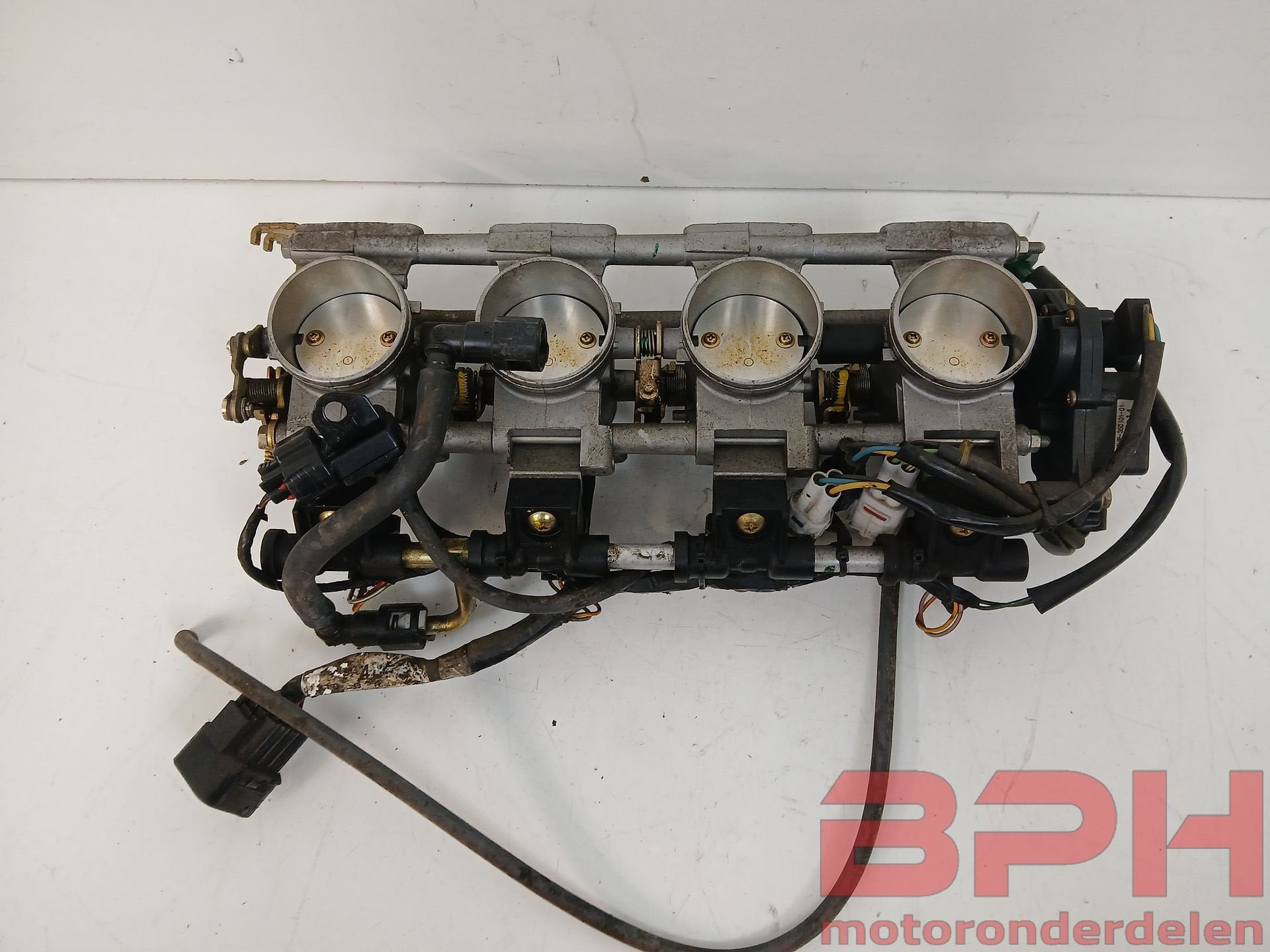 Gasklephuis Suzuki GSX-R 750 K2 K3 2002 2003 injectoren inje, Motoren, Gebruikt, -, -, Ophalen of Verzenden