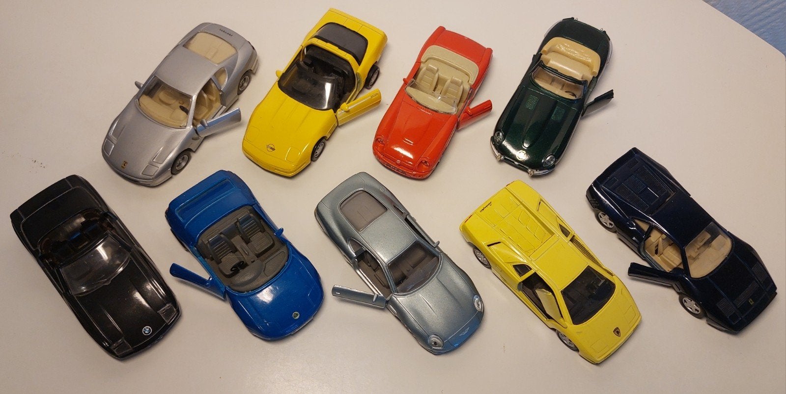 9 Maisto Shell modelauto's 1/43., Hobby en Vrije tijd, Ophalen of Verzenden, Gebruikt, Auto, Overige merken