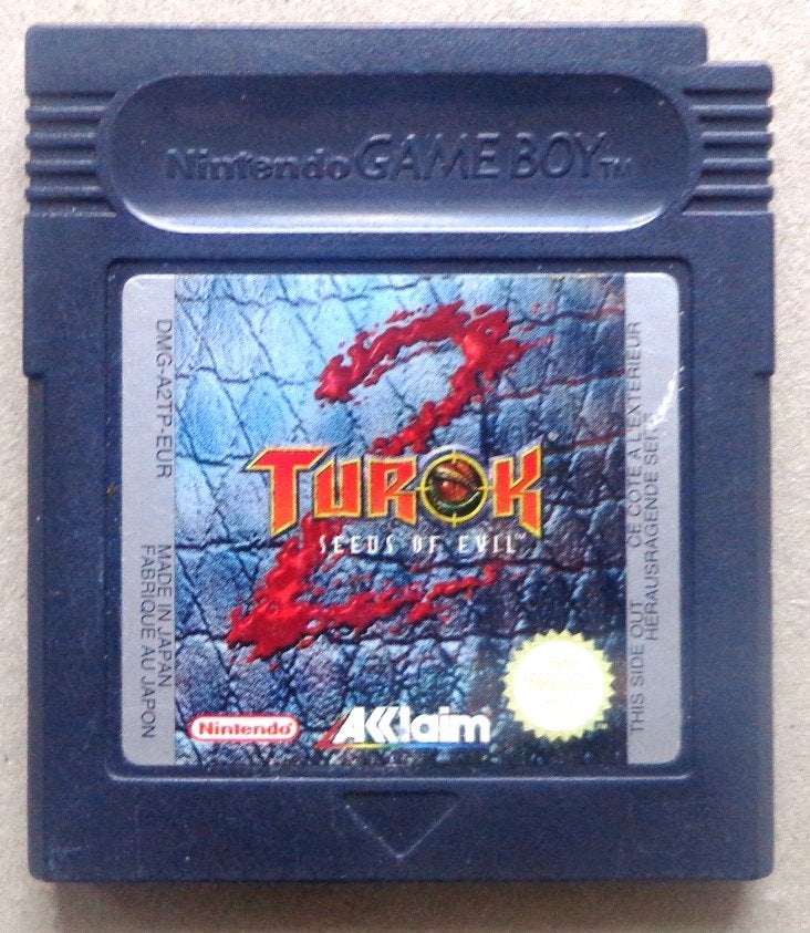 Turok 2 Seeds of Evil voor de Gameboy Color en Advance, Ophalen of Verzenden, Gebruikt