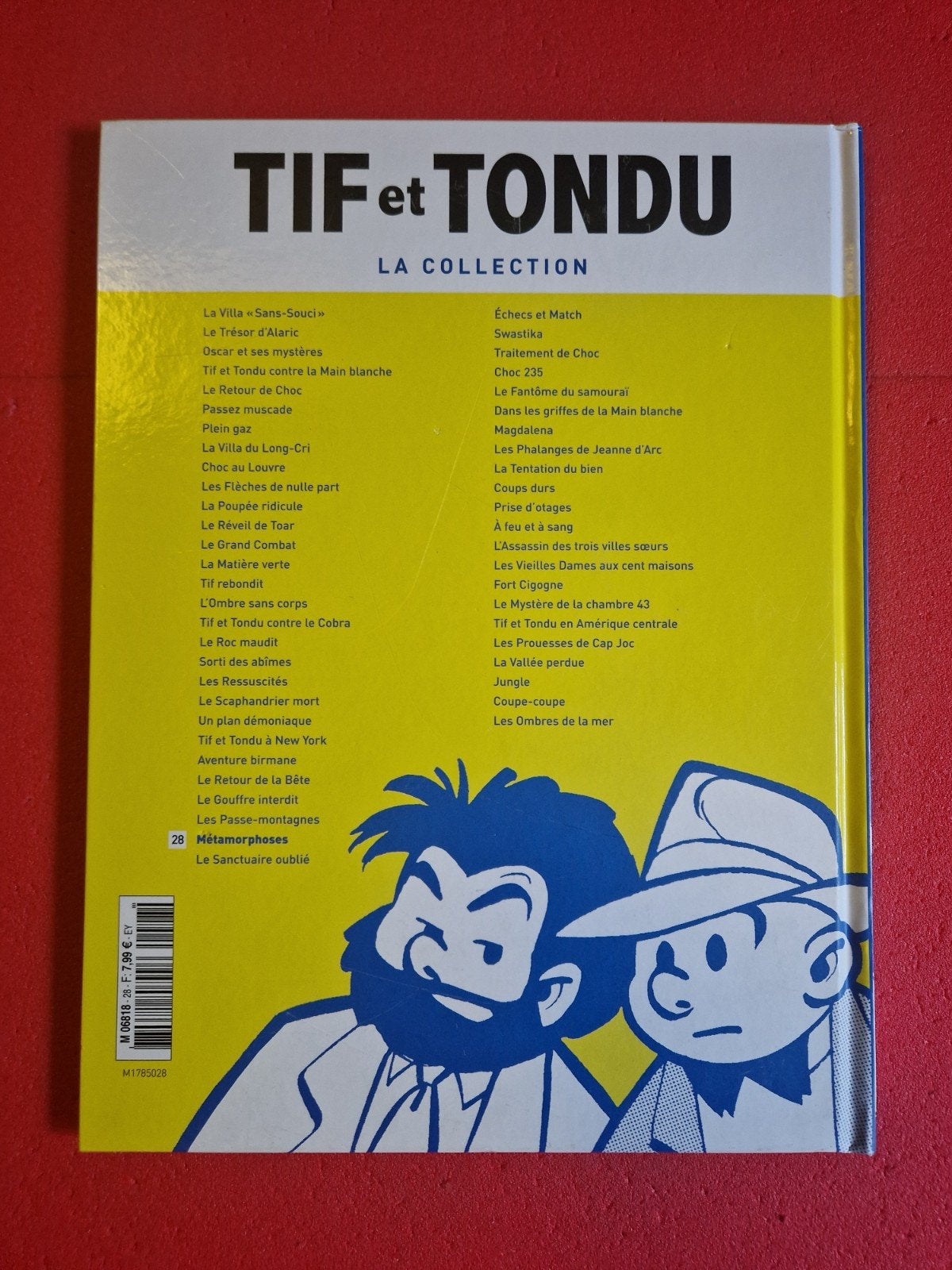 bd tif et tondu la collection 28, Enlèvement ou Envoi