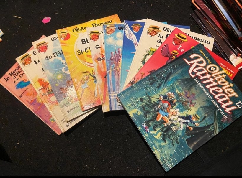 Lot BD Olivier Rameau, Livres, BD, Série complète ou Série, Envoi, Utilisé