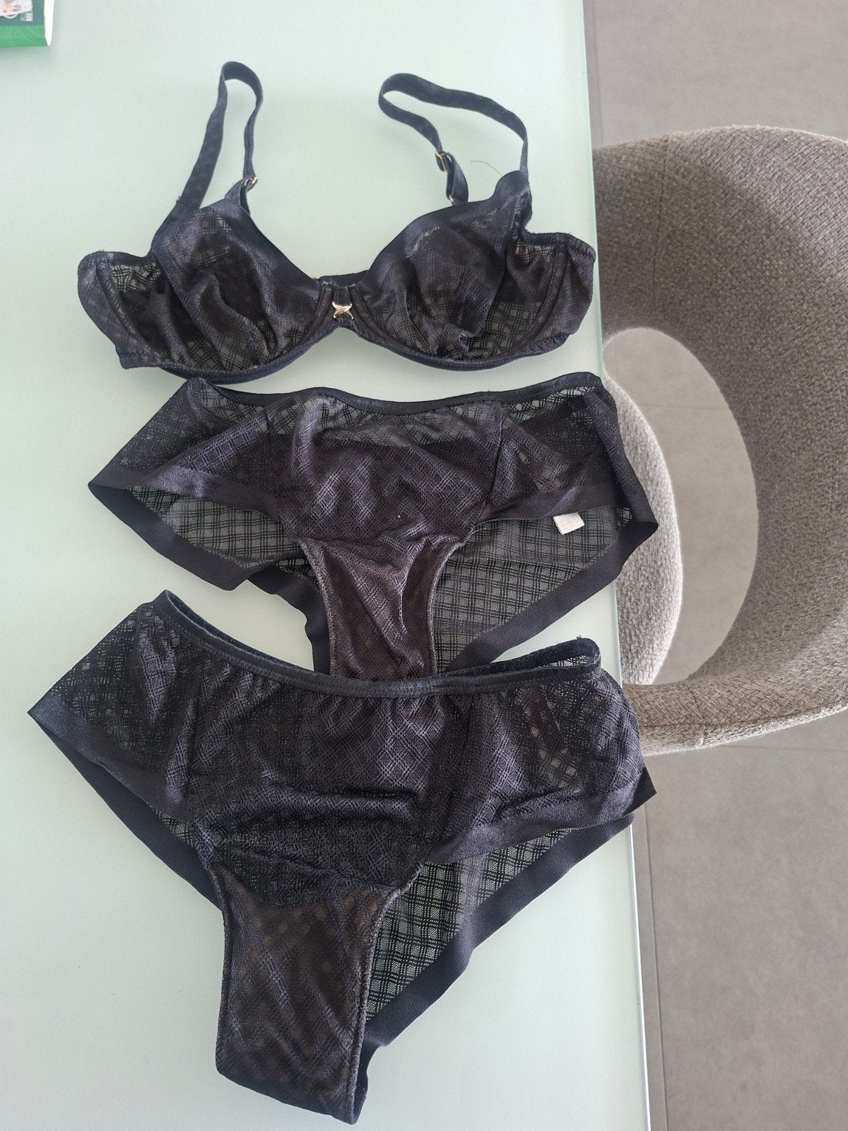 marie jo bh met bijpassende slips, Kleding | Dames, Ondergoed en Lingerie, Marie Jo, Ophalen of Verzenden, Zwart, Setje