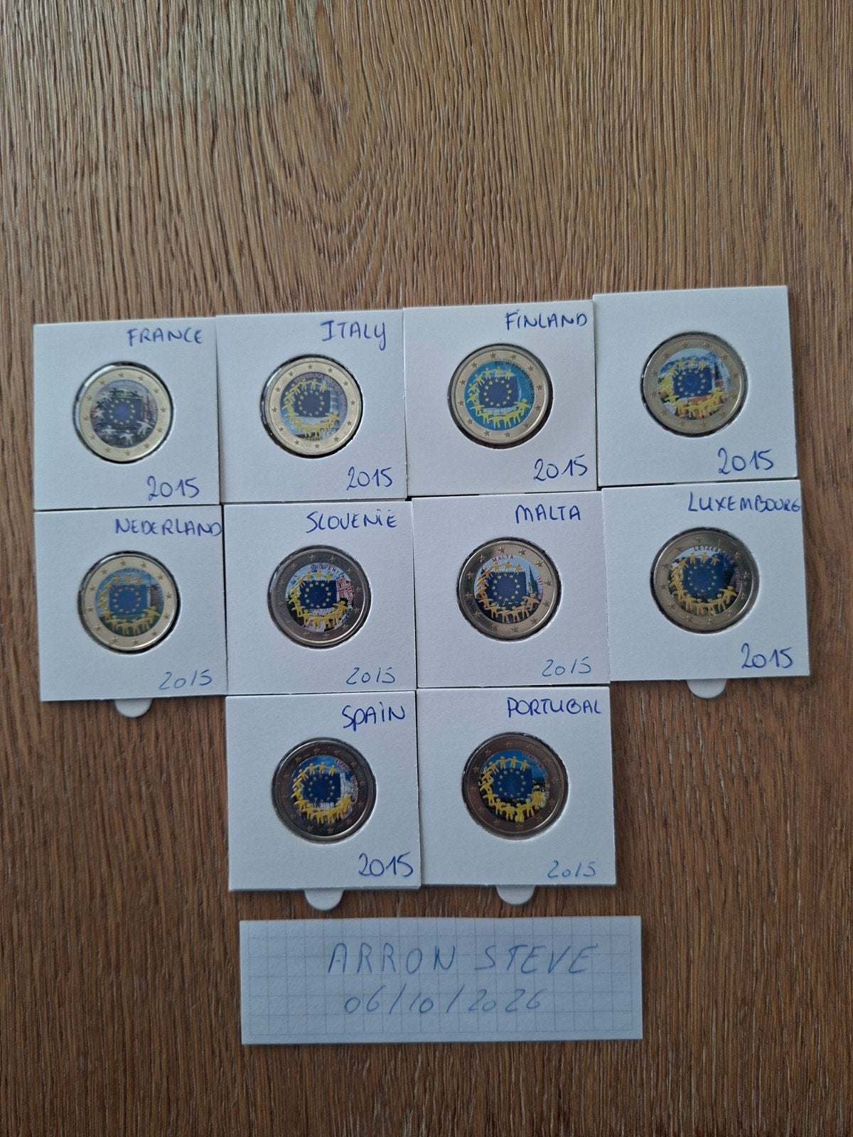 2€ 2015 Gekleurd, Postzegels en Munten, Ophalen of Verzenden