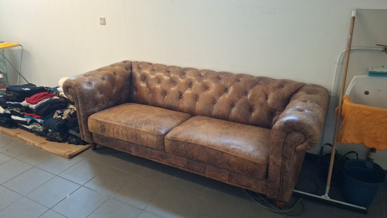 chesterfield zetel te koop, Ophalen