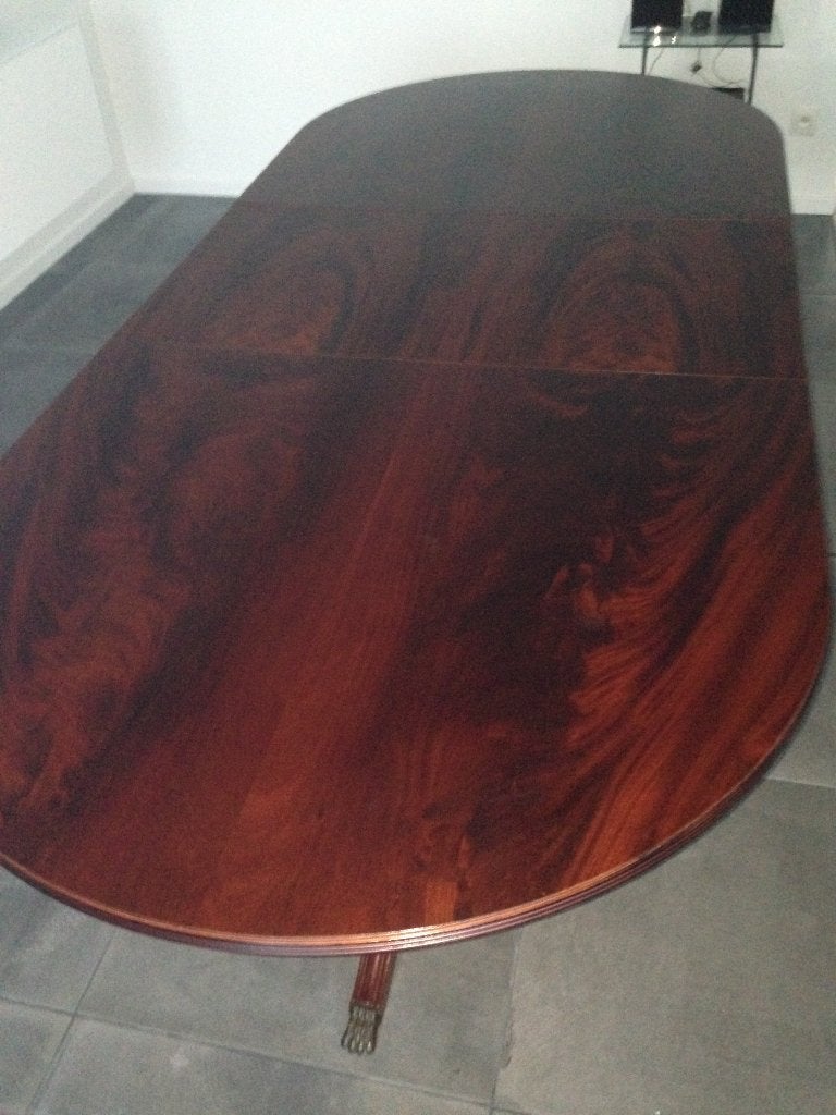Tafel met 6 stoelen, Huis en Inrichting, Ophalen, Vijf personen of meer, Ovaal