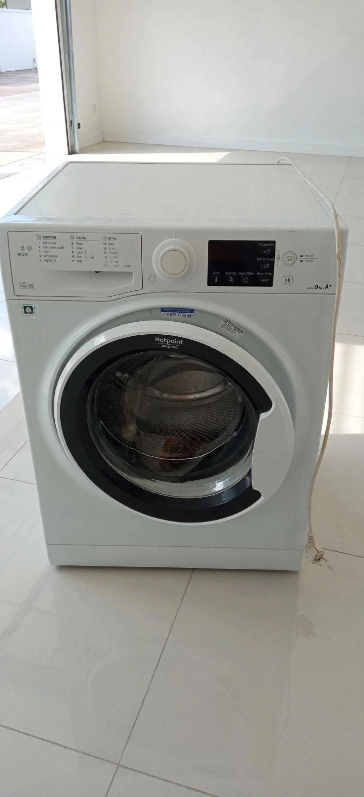 lave linge Hot point 8kg, Electroménager, Enlèvement