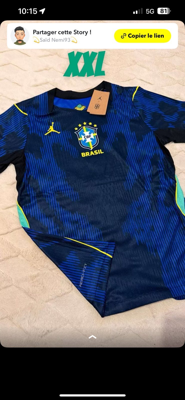 Maillot bresil, Enlèvement ou Envoi, Comme neuf