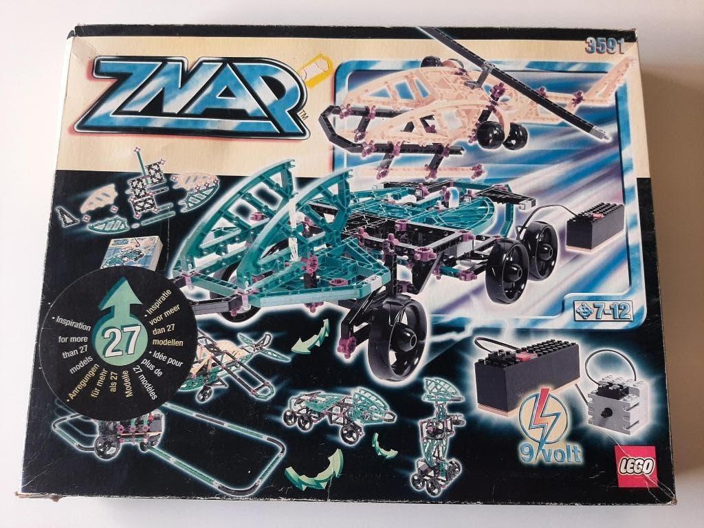 Lego Znap 3591 Hélicoptère Transport/Rota Beast, Enfants & Bébés, Jouets | Duplo & Lego, Utilisé, Lego, Ensemble complet, Technic