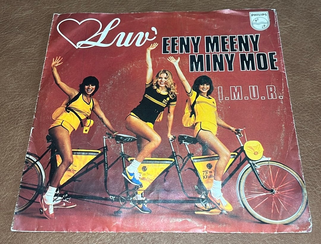 Luv' ‎– Eeny Meeny Miny Moe - 7” vinyl single - NL, Enlèvement ou Envoi, Utilisé