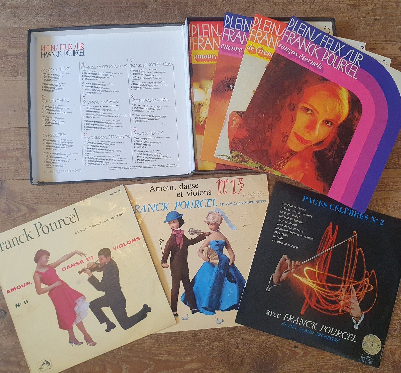 12 vinyles de Franck Pourcel, Coffret, Autres genres, Enlèvement, Utilisé