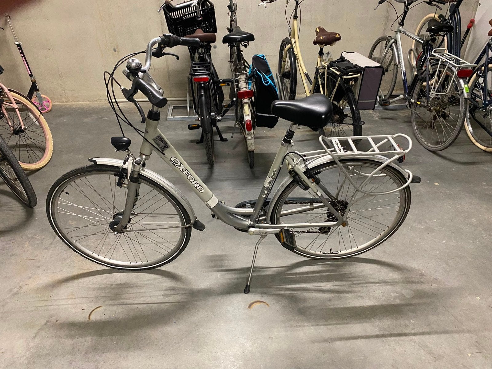 damesfiets merk oxfort, Ophalen