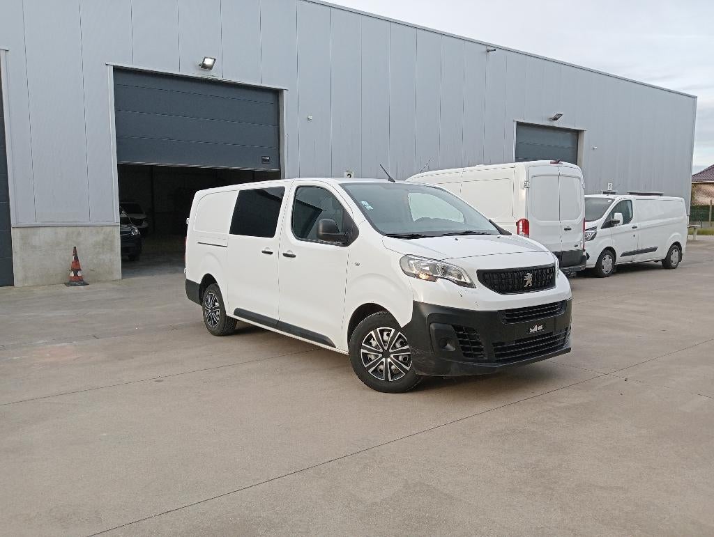 PEUGEOT EXPERT LONG L3.H1 KEURING EN CAR.PASS OK 42797KM, Auto's, Bestelwagens en Lichte vracht, Voorwielaandrijving, USB, Euro 6
