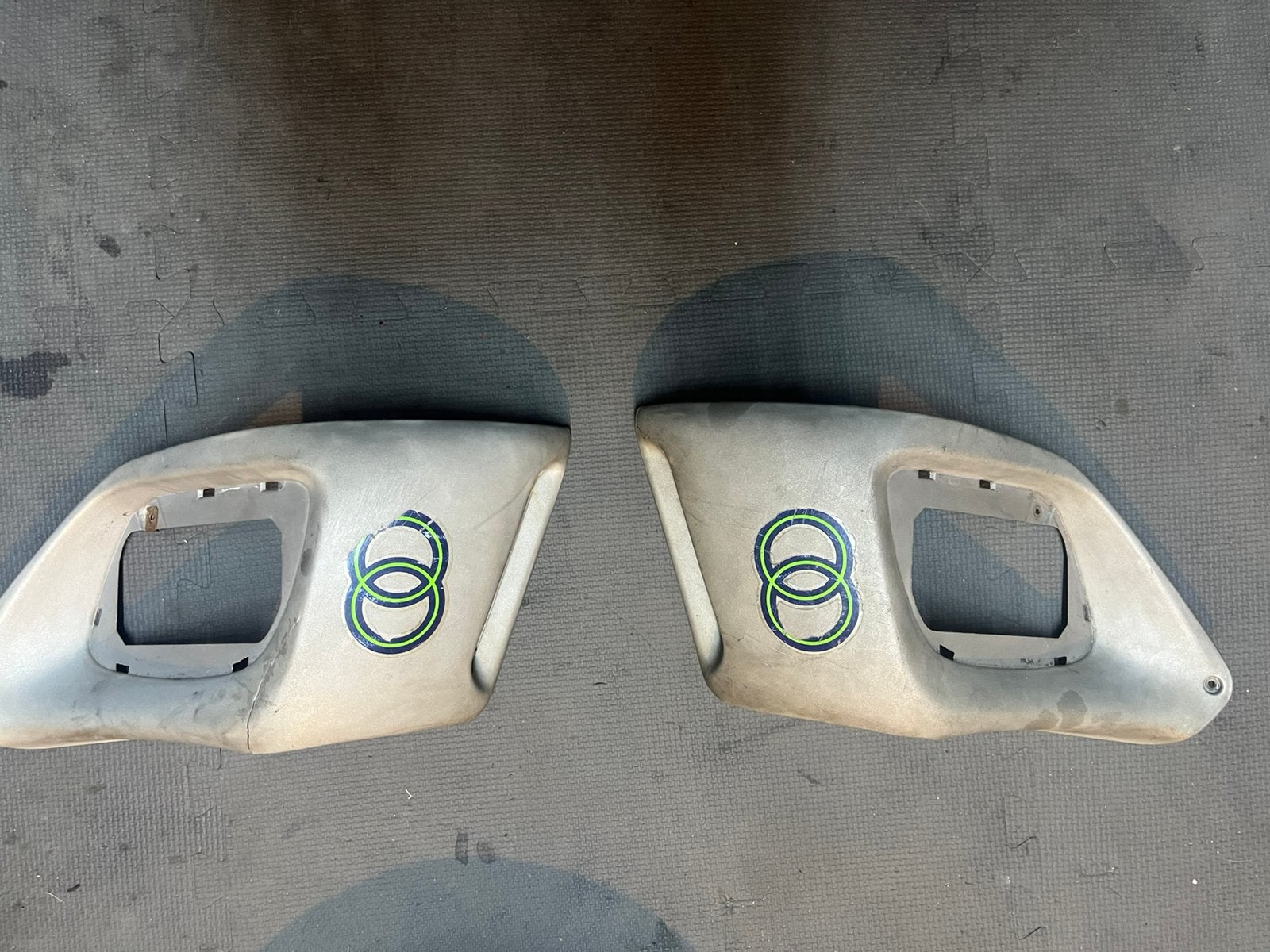 Gilera runner radiateur kappen, Ophalen