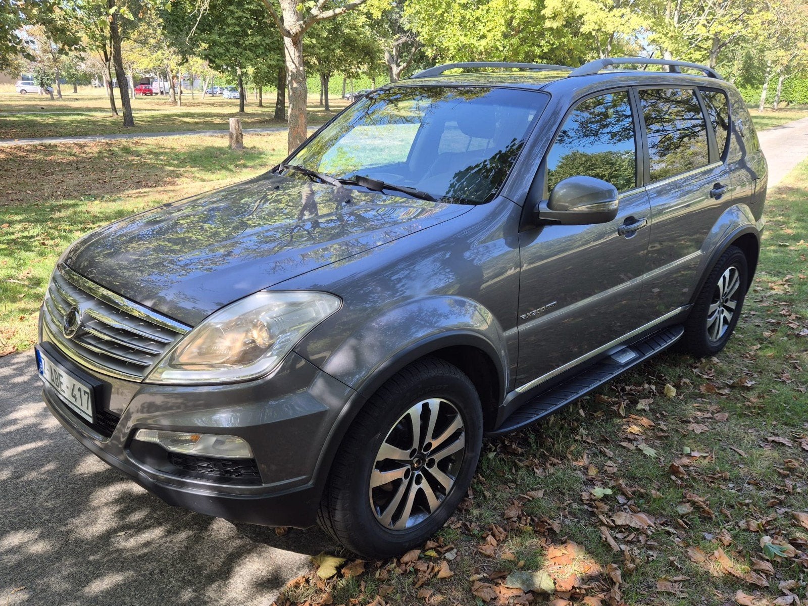 Ssangyong Rexton 2.0e-XDi 4x4 7- ZITPLAATSEN, Autos, Achat, Entreprise, Boîte manuelle, Noir