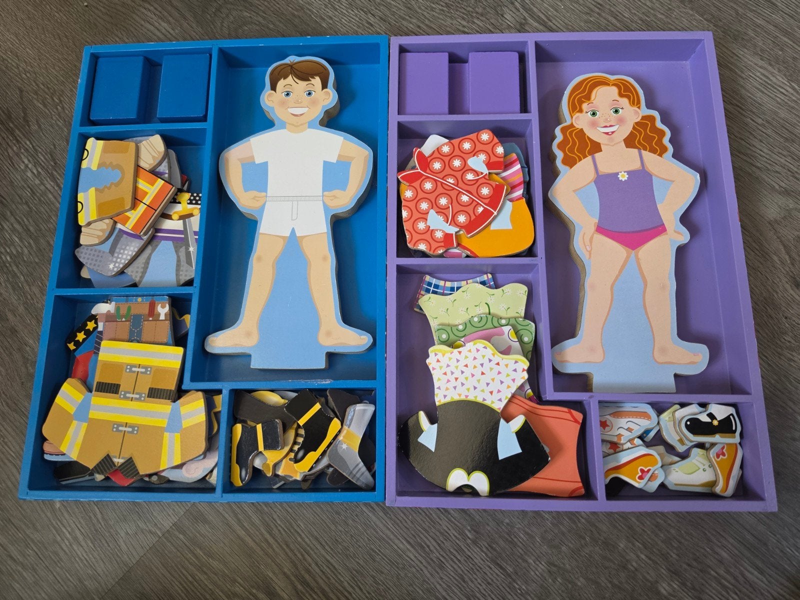 melissa & doug magnetische aankleedpopjes, Enfants & Bébés, Enlèvement