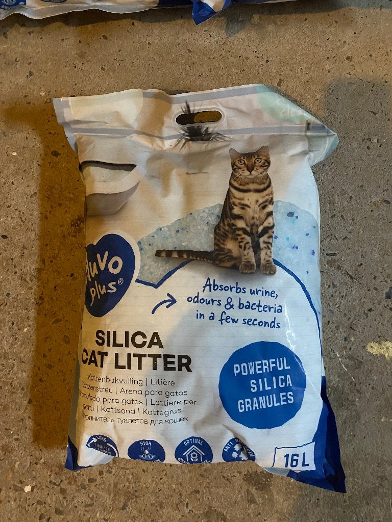 Litière Silica DUVO pour chats, Animaux & Accessoires, Enlèvement, Neuf, Fermé