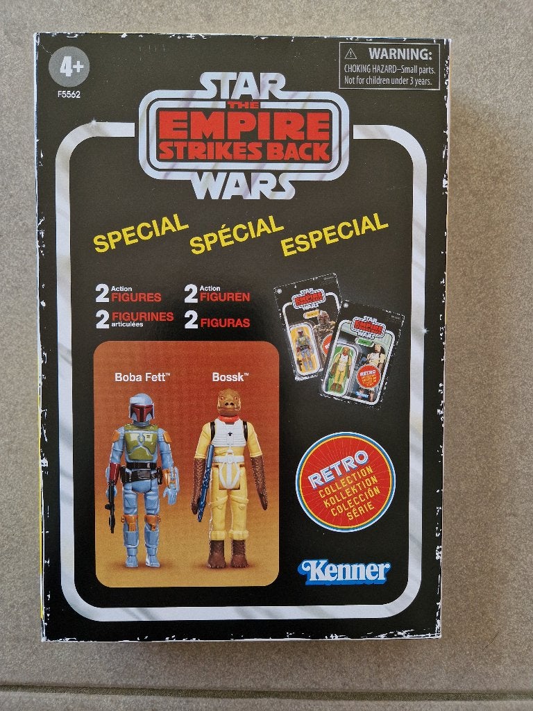 Star Wars Retro Collection Duo Pack : Boba Fett & Bossk, Collections, Enlèvement ou Envoi, Comme neuf, Figurine