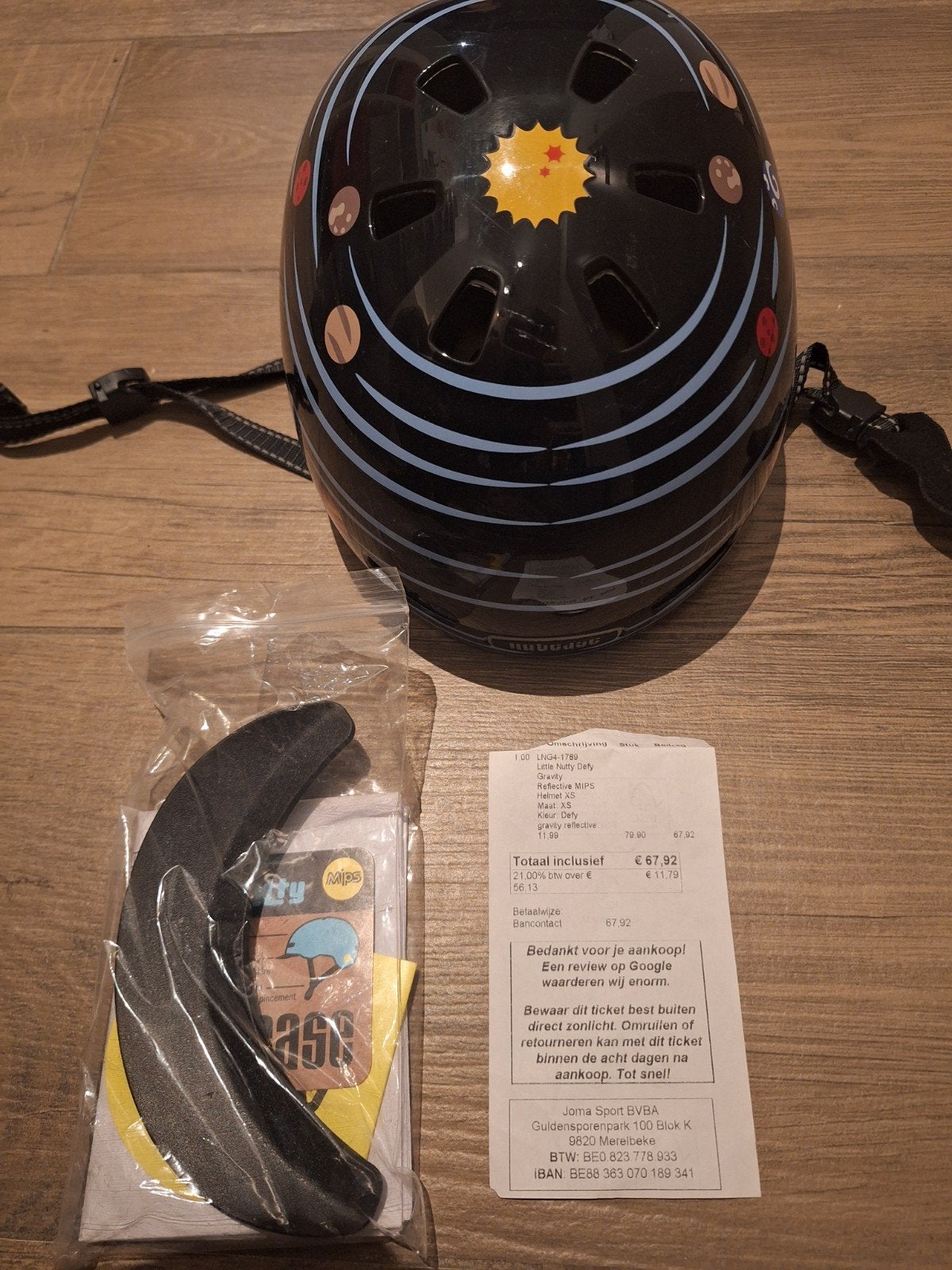 helm merk: nutcase, Fietsen en Brommers, Ophalen