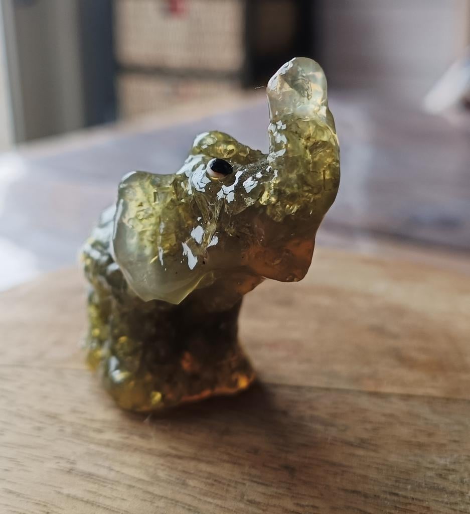 Olifant als decoratie, Enlèvement ou Envoi, Comme neuf, Animal sauvage, Statue ou Figurine