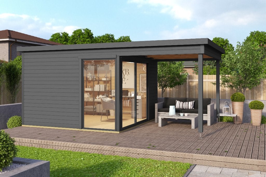 Nieuw Modern tuinhuis Domeo 2 Set, Envoi, Neuf
