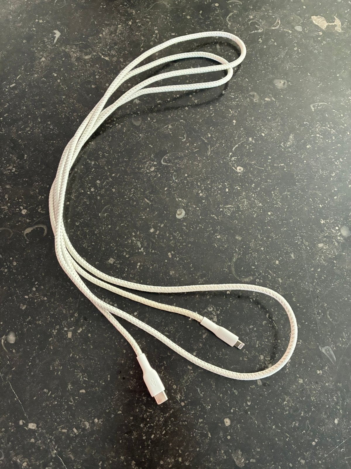 Usb c naar Lightning - 2m, Télécoms, Lightning, Enlèvement, Comme neuf, Belkin