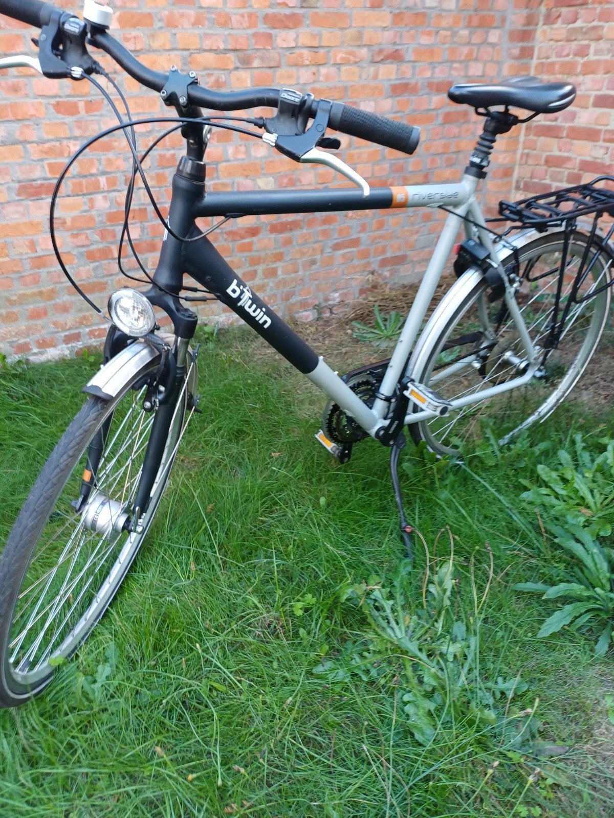 Mooie Herenfiets Btwin Riverside, Fietsen en Brommers, Ophalen, 28 inch, Vering, Velgrem