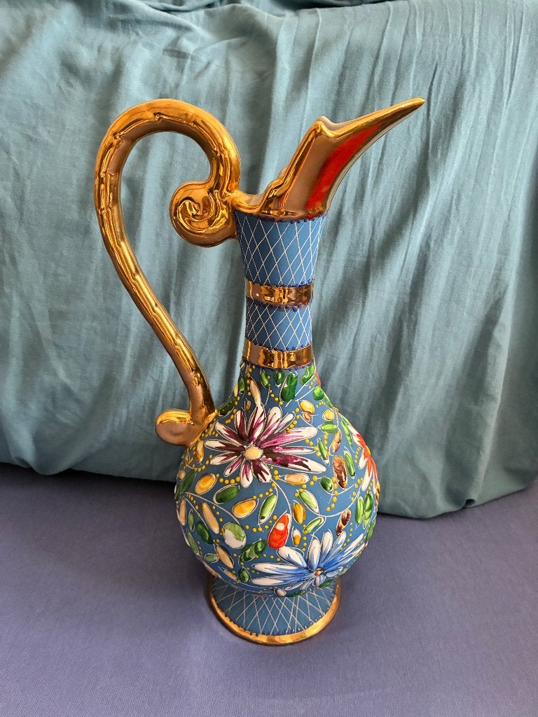 Bloemenvaas Hubert Bequet, Antiek en Kunst, Ophalen