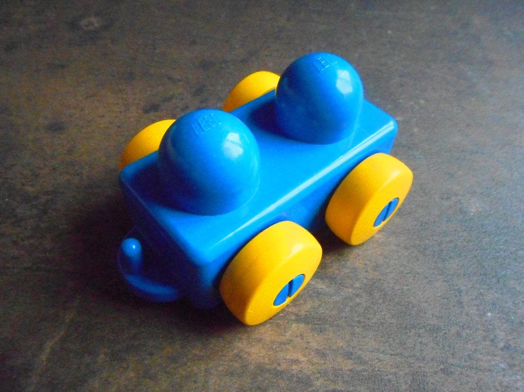 Lego Primo Vehicle Wagon with Tow Hitches (zie foto's) 3, Kinderen en Baby's, Speelgoed | Duplo en Lego, Ophalen of Verzenden