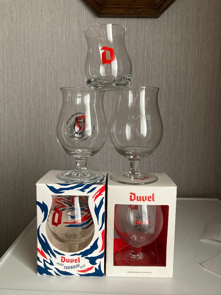 duvelglazen, Ophalen, Zo goed als nieuw, Glas of Glazen, Duvel