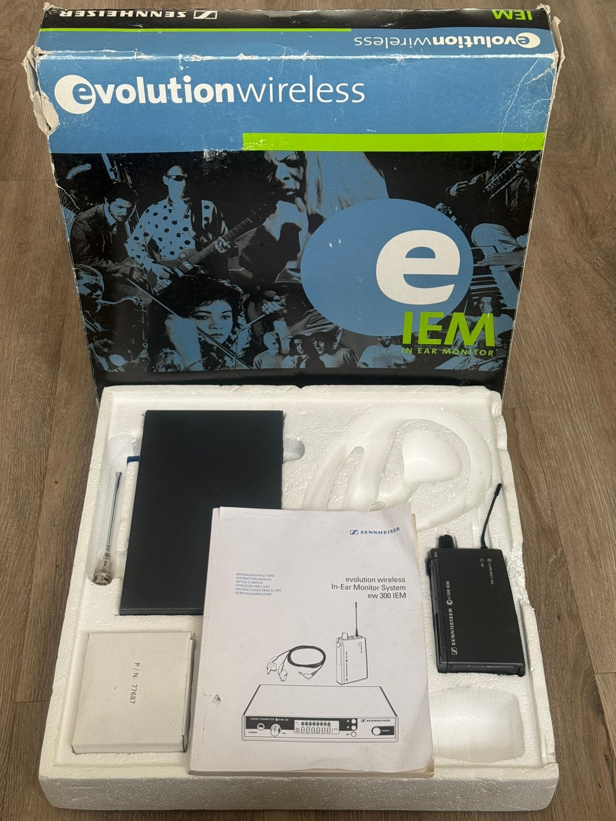 Sennheiser EW300 IEM G1 in-ear set (838 - 870 MHz), Muziek en Instrumenten, Microfoons, Ophalen of Verzenden, Zo goed als nieuw