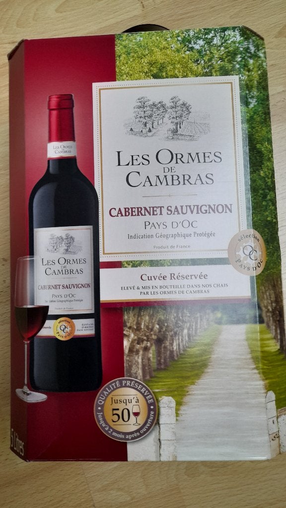 vaatje rode wijn ongeopend, Collections, Vins, Enlèvement, Neuf, France, Vin rouge