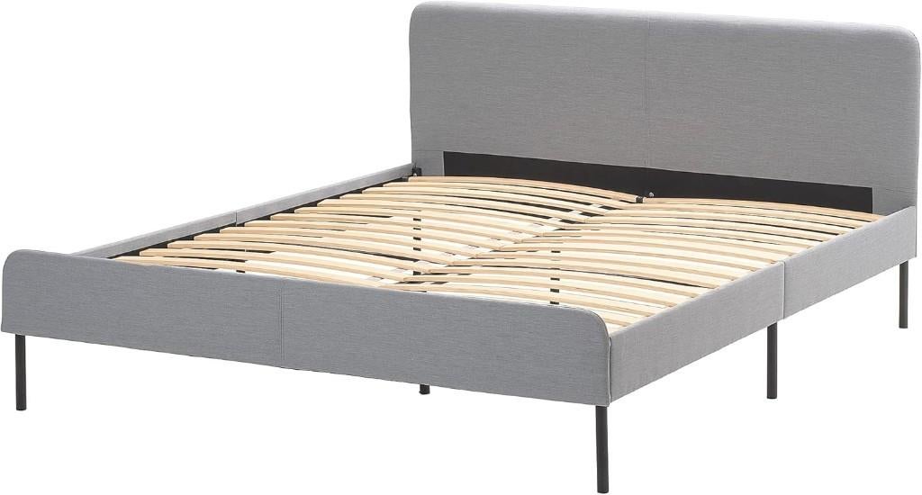 Lit ikea Slattum 180x200, Huis en Inrichting, Ophalen, Gebruikt, 180 cm, 200 cm