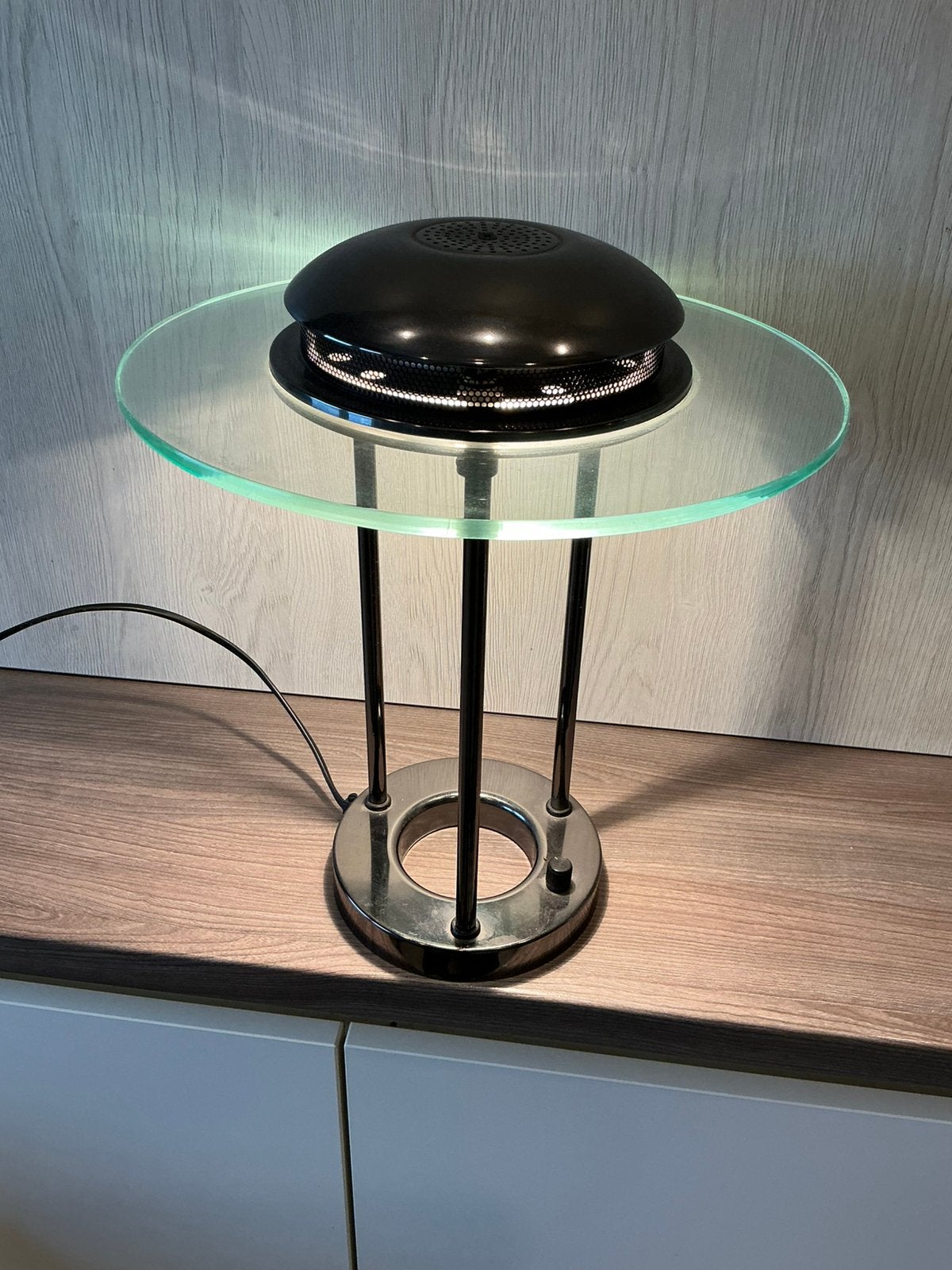 Vintage lamp saturnus smc sonneman, Huis en Inrichting, Ophalen, Zo goed als nieuw, Vintage