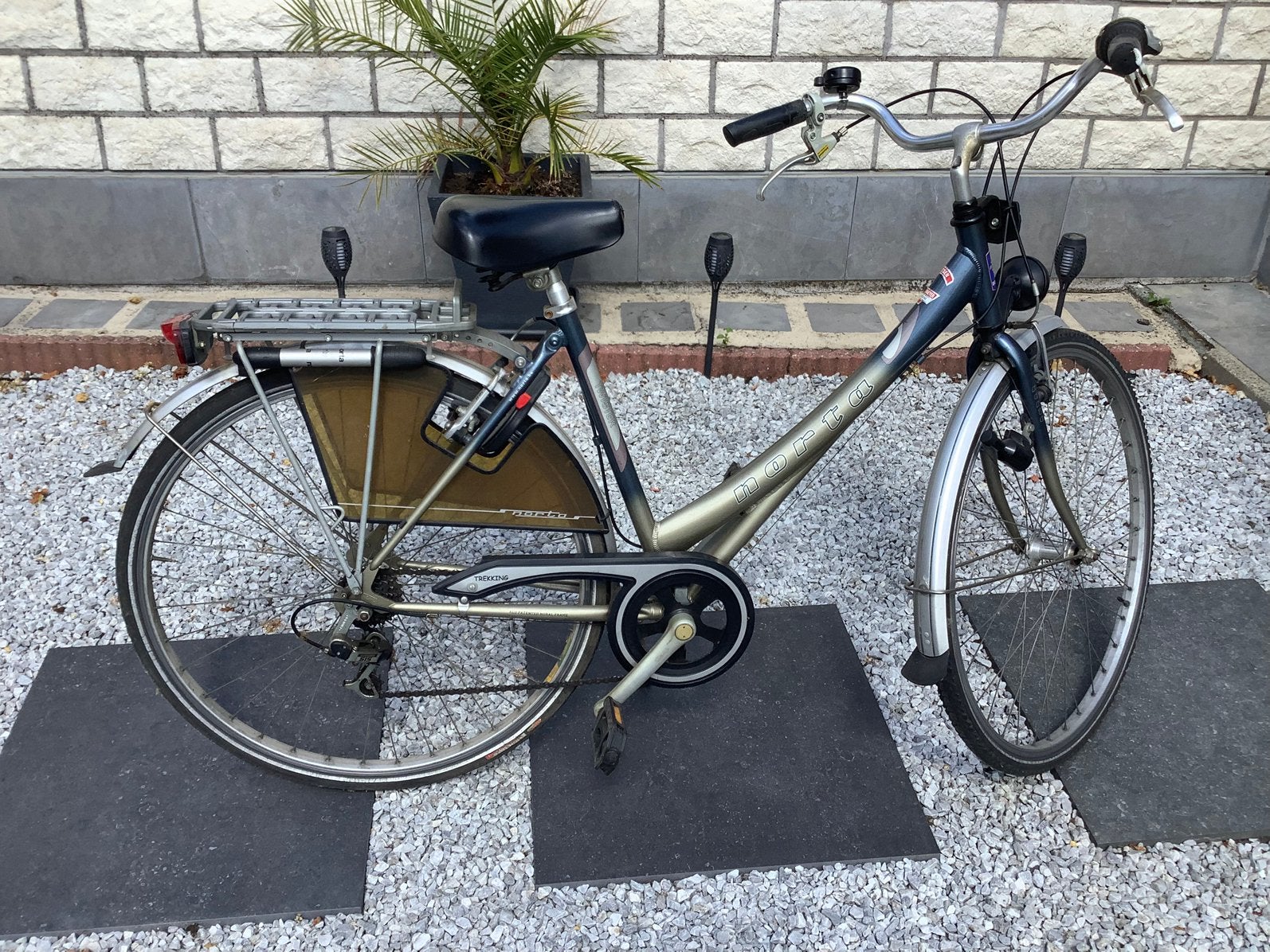 Damesfiets, Ophalen, Gebruikt
