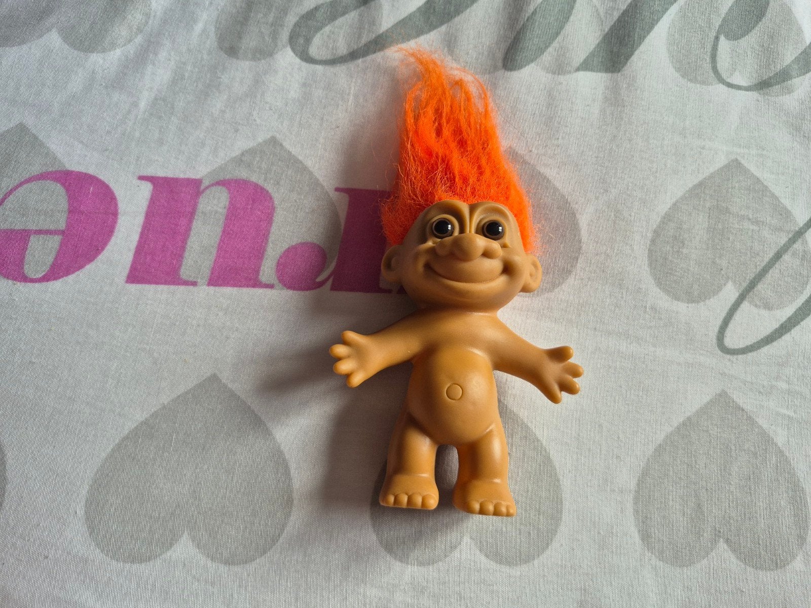 troll vintage popje russ goede staat 10cm, Ophalen of Verzenden
