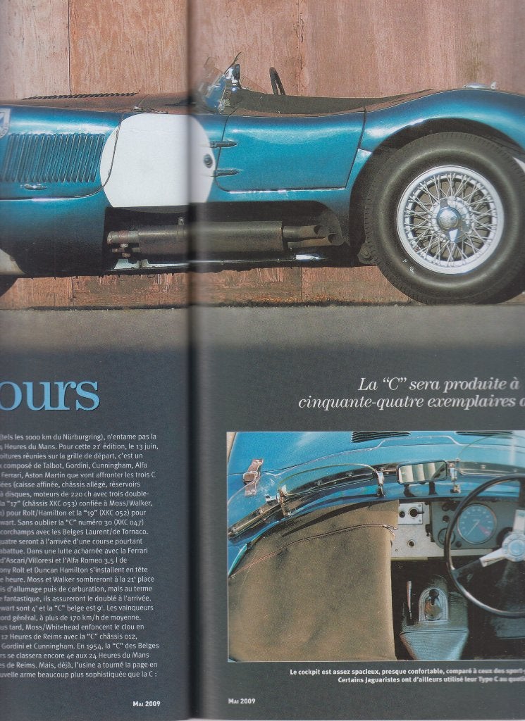 Jaguar Type C voiture de collection, Boeken, Auto's | Boeken, Gelezen, Verzenden