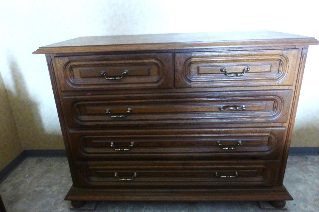 Commode eik, Maison & Meubles, 5 tiroirs ou plus, Moins de 100 cm, Comme neuf, 100 à 150 cm