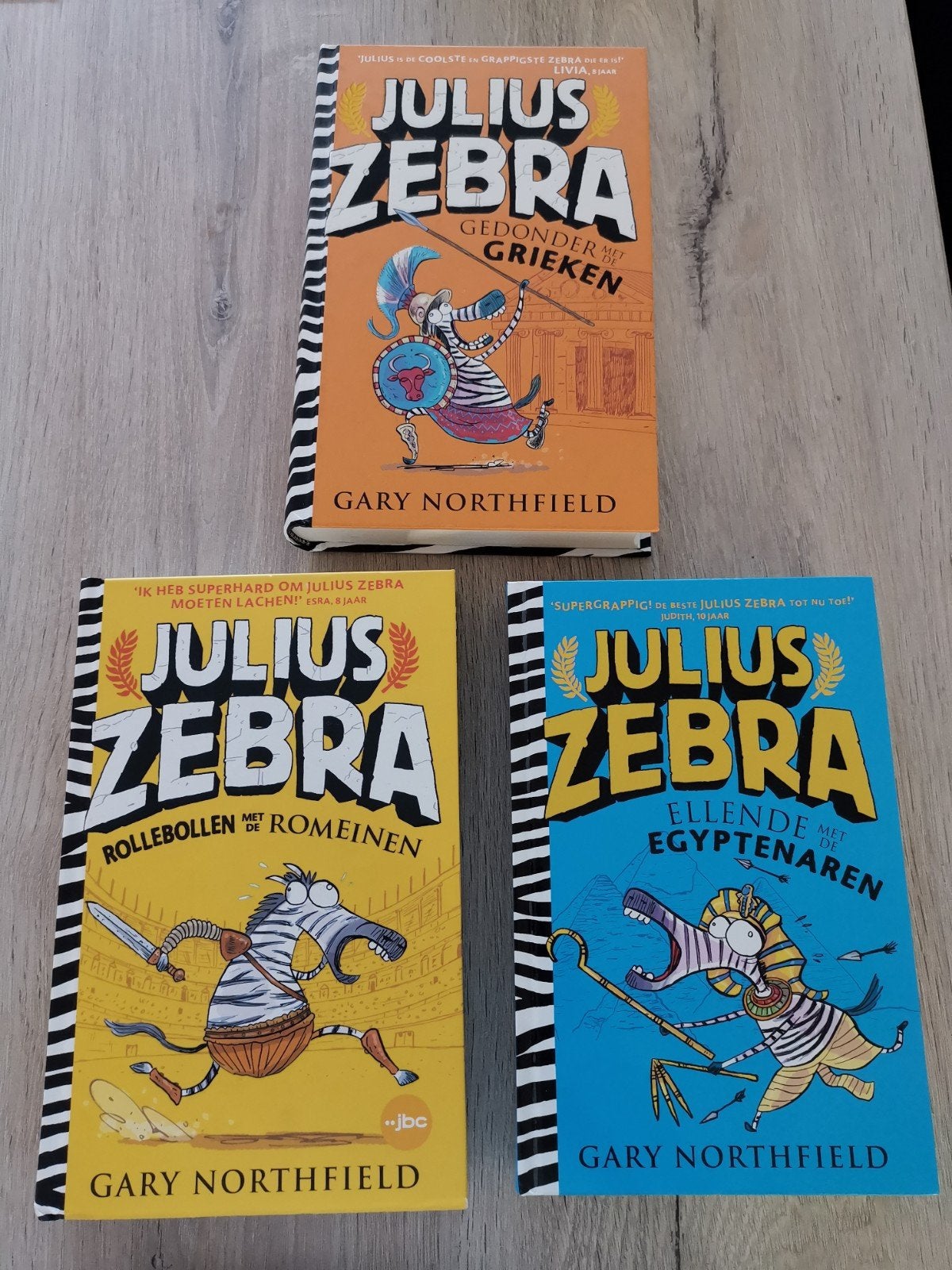 Julius Zebra boeken, Ophalen, Zo goed als nieuw, Gary Northfield
