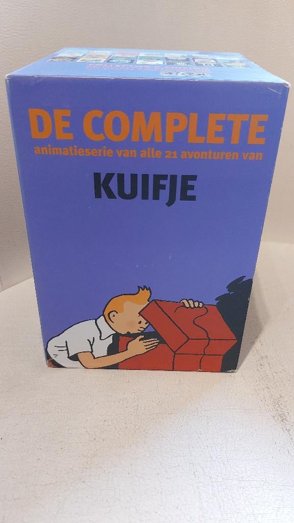 Coffret DVD Édition Collector Tintin/Tintin, CD & DVD, DVD | Action, Utilisé, Autres genres, Coffret, Tous les âges, Envoi