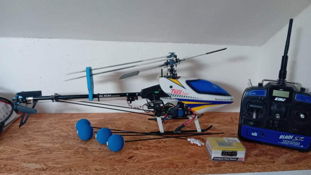 Align T-rex Sport 450, Hobby en Vrije tijd, Modelbouw | Radiografisch | Helikopters en Quadcopters, Ophalen of Verzenden, Gebruikt