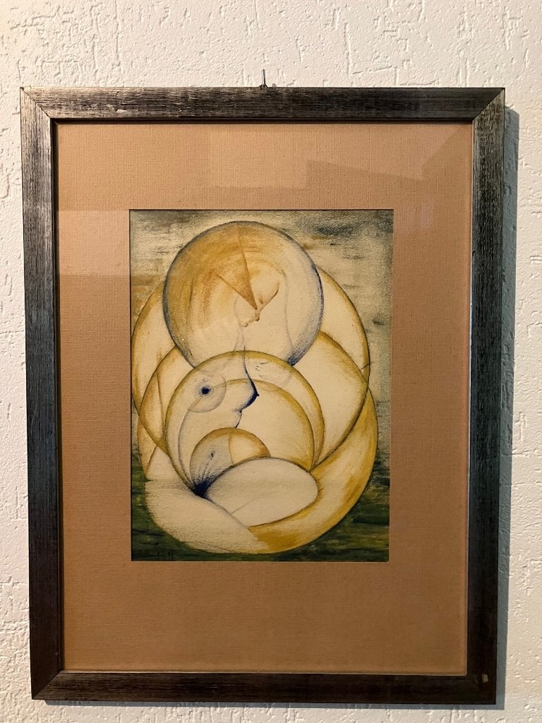 Schilderij 'Vrouwelijkheid', Antiek en Kunst, Ophalen