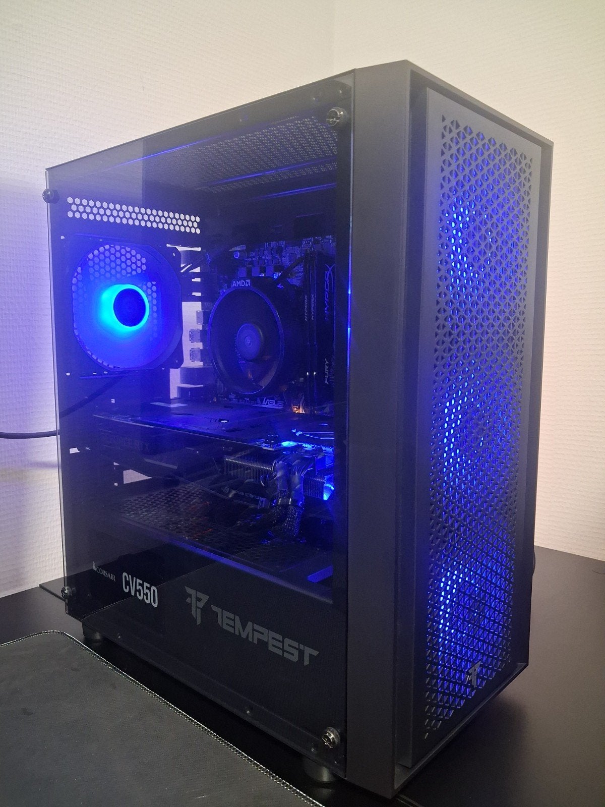 Gaming pc RTX 2060 rog strix, ryzen 5 3600, 16gb ddr4, 2.1tb, Ophalen, Gebruikt, AMD Ryzen 5, Gaming