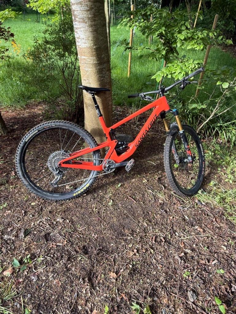 mountainbike Santa Cruz high tower XL carbon, Fietsen en Brommers, Gebruikt, Schijfrem, 53 tot 57 cm, Ophalen