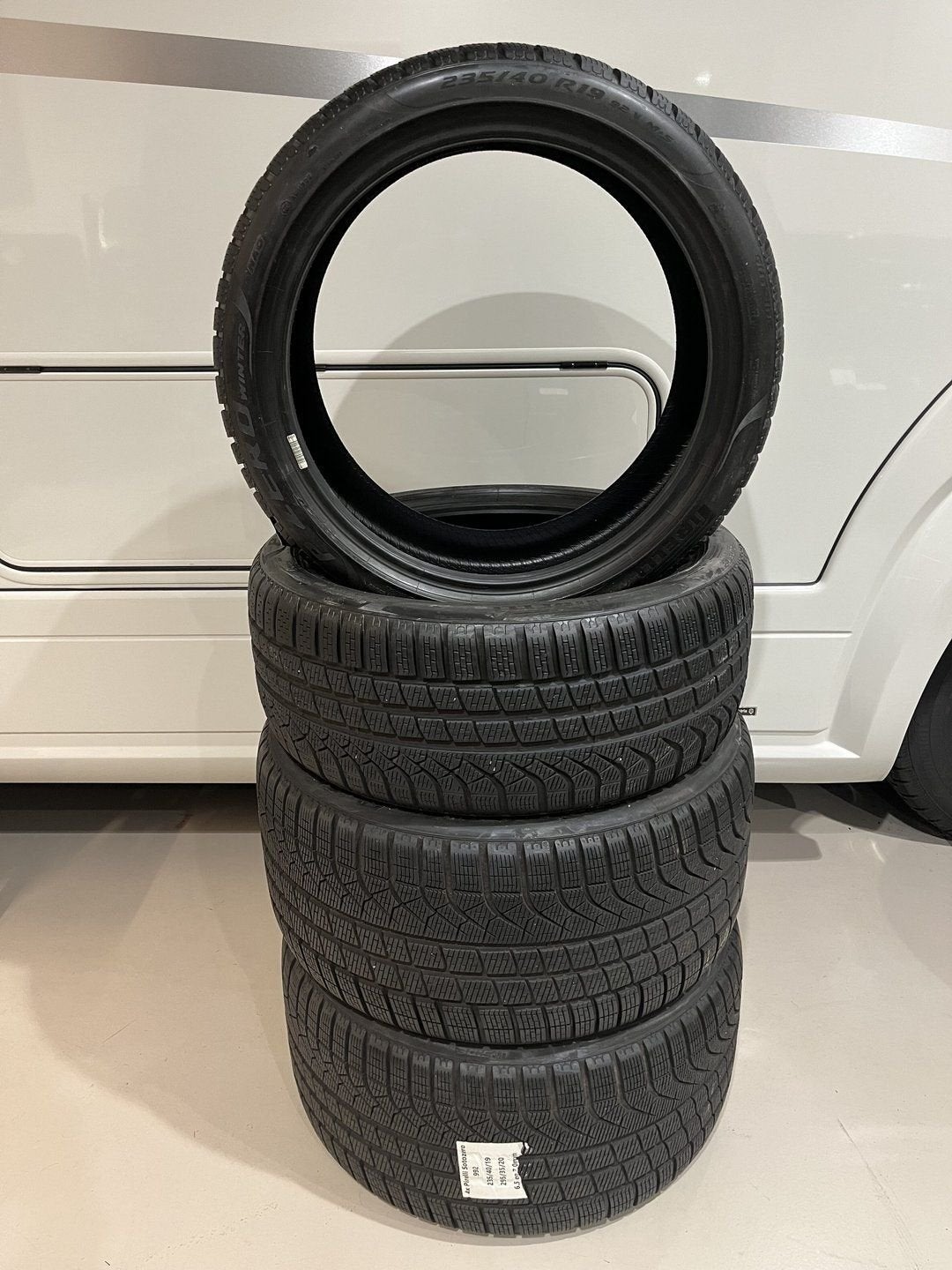4x Pirelli P-Zero voor Porsche 992, 235-40-19 / 295-35-20 10, Auto-onderdelen, Banden en Velgen, Ophalen, Gebruikt, 295 mm, -