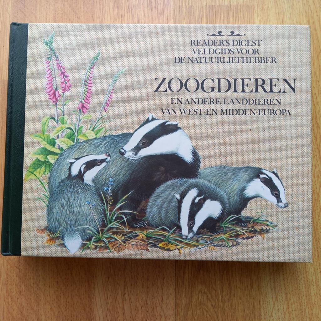 VELDGIDS ZOOGDIEREN EN ANDERE LANDDIEREN, Ophalen of Verzenden