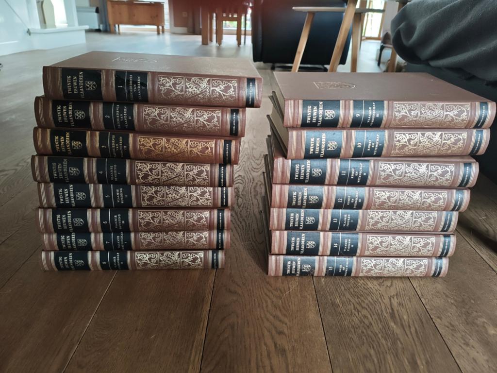 Twintig eeuwen Vlaanderen, Boeken, Encyclopedieën, Ophalen, Gelezen, Overige onderwerpen, Complete serie