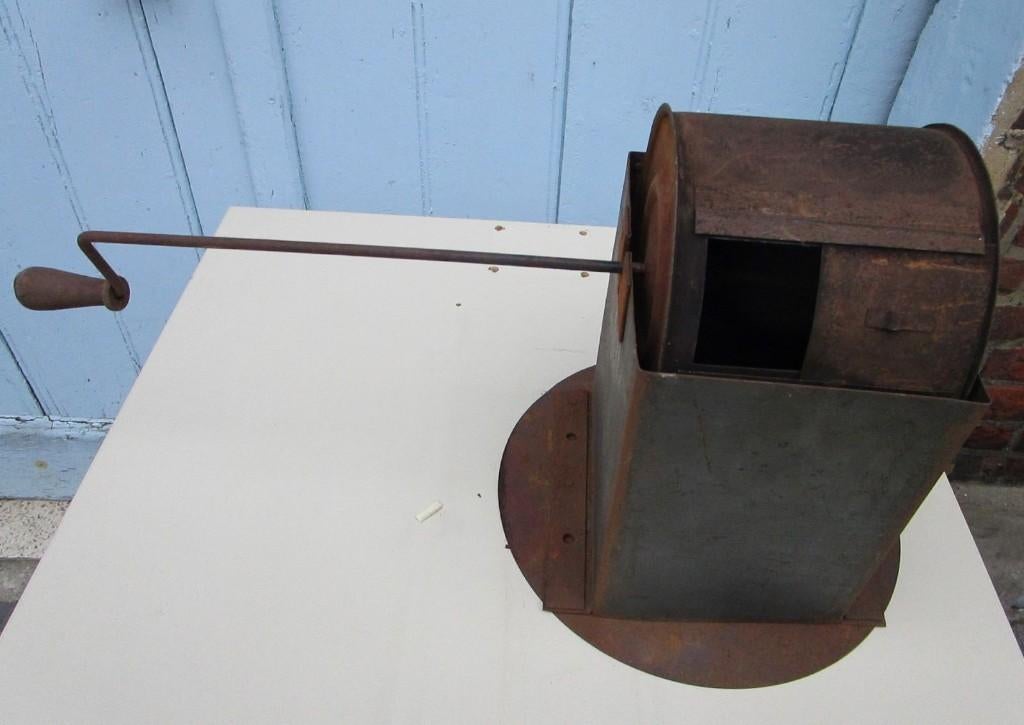 oude koffiebrander, Antiek en Kunst, Ophalen